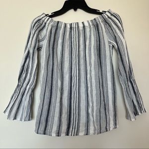 Sanctuary Boatneck Gauze Top